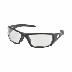 Okulary Robocze z Poliwęglanu o Sportowym Wyglądzie Delta Plus Rimfire Clear - Kolor Czarny