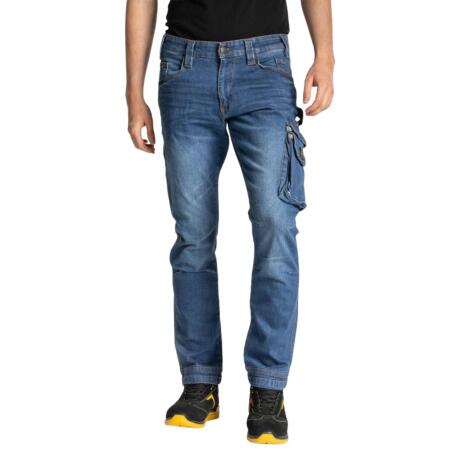Spodnie Robocze Długie Jeans Elastyczne Rica Lewis Job
