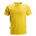 Snickers Workwear T-Shirt Logo 2580 Żółta L