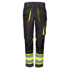 Spodnie Robocze Długie z Workami Kieszeniowymi i Odpinanymi Nogawkami V-Tech - Kolor Grafitowy