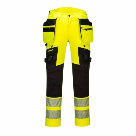 Spodnie Robocze Odblaskowe z Kieszeniami Kaburowymi DX442 EN ISO 20471