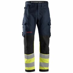 Snickers Workwear Spodnie Odblaskowe EN 20471/1 ProtecWork 6363 - Kolor 9566