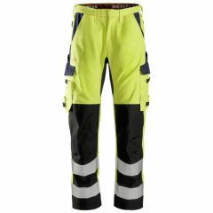 Snickers Workwear Spodnie Odblaskowe Wzmocnione Kevlar® EN 20471/2 ProtecWork 6364 - Kolor 6695