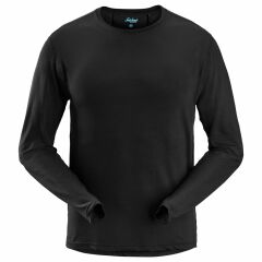 T-Shirt Roboczy na Długi Rękaw Snickers Workwear 2411 LiteWork - Kolor 0400