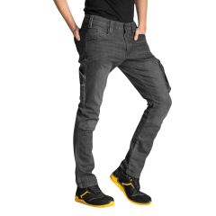 Spodnie Robocze Długie Jeans Elastyczne Rica Lewis Job Grey - Kolor Grey
