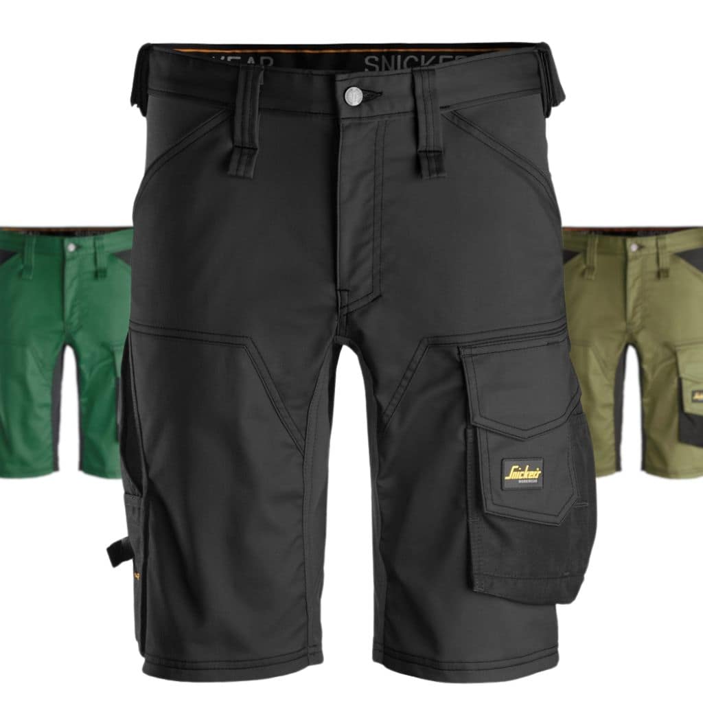 SNICKERS 6143 0404 SPODNIE ROBOCZE KRTKIE KRIS BHP COLORS