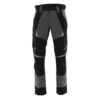 SARA COTTOFLEX CZARNY CIEMNOSZARY SPODNIE ROBOCZE KRIS BHP