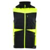 SARA COMFORT PLUS CZARNY ŻÓŁTY HIVIS KAMIZELKA ROBOCZA KRIS BHP