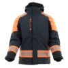 SARA COMFORT NEO WINTER GRAFITOWY POMARAŃCZOWY HIVIS KURTKA ROBOCZA KRIS BHP